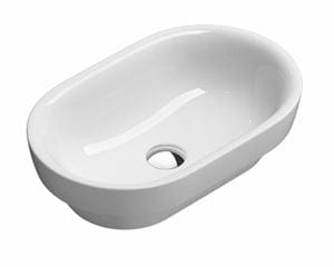 CONCEPT S umyvadlová mísa 55 cm, bez přepadu, Cataglaze