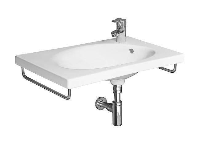 JIKA TIGO umyvadlo 65 cm, s otvorem pro baterii a přepadem H8122160001061 Obrázek - fotka