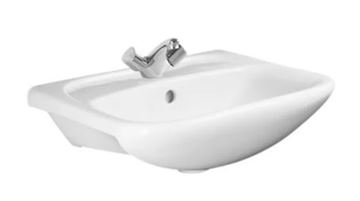 JIKA LYRA PLUS umyvadlo 65 cm, s otvorem pro baterii a přepadem H8143640001041 Obrázek - fotka