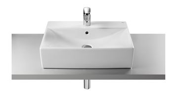 ROCA DIVERTA umyvadlo 47 cm, s otvorem pro baterii a přepadem A327111000 Obrázek - fotka