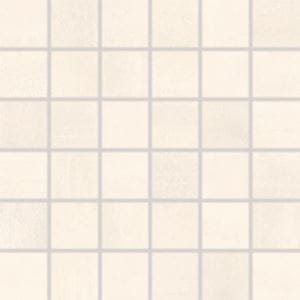 RAKO RUSH mozaika 30x30(5x5) cm, lepená na síti, mat-lesk, světle béžová