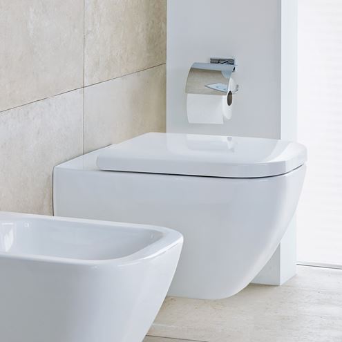 DURAVIT HAPPY D.2 WC sedátko, Soft-Close, lesklá bílá 0064690099 Obrázek - fotka