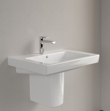 VILLEROY & BOCH SUBWAY 2.0 umyvadlo 65 cm, s otvorem pro baterii a přepadem, alpská bílá 71136501 Obrázek - fotka