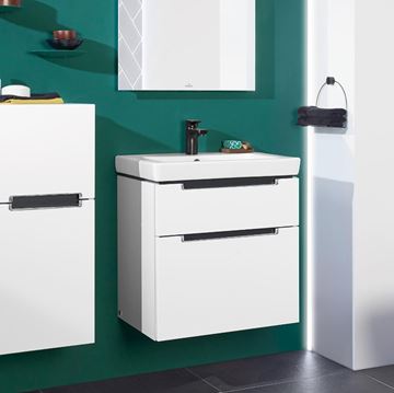 VILLEROY & BOCH SUBWAY 2.0 umyvadlo 65 cm, s otvorem pro baterii a přepadem, CeramicPlus, alpská bílá 7113FAR1 Obrázek - fotka