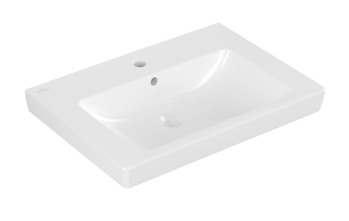 VILLEROY & BOCH SUBWAY 2.0 umyvadlo 65 cm, s otvorem pro baterii a přepadem, broušené, alpská bílá 7113KG01 Obrázek - Hlavní obrázek
