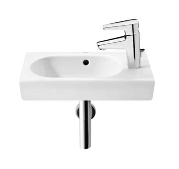 ROCA MERIDIAN umývátko 45 cm, s otvorem pro baterii vpravo a přepadem