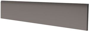 RAKO TAURUS COLOR sokl 9,5x60 cm, mat, šedá