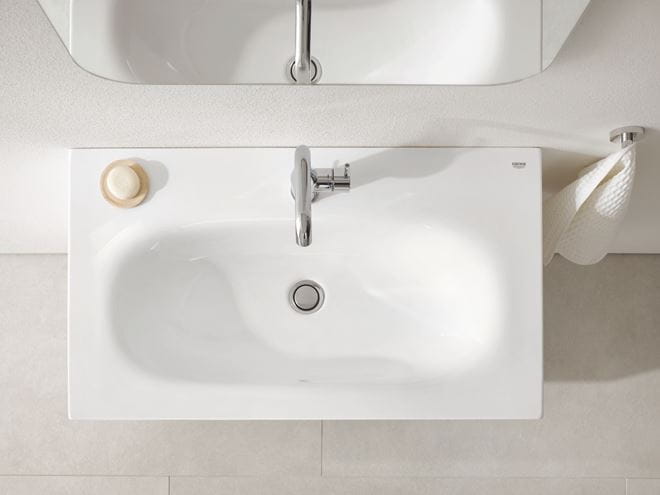 GROHE ESSENCE umyvadlo 80 cm, s otvorem pro baterii a přepadem, PureGuard 3956700H Obrázek - fotka