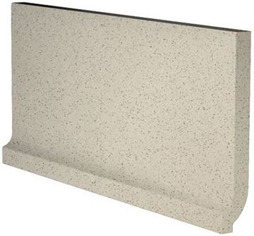 RAKO TAURUS GRANIT sokl s požlábkem 8x20 cm, tmavě béžová