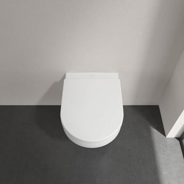 VILLEROY & BOCH ARCHITECTURA WC sedátko, SoftClosing, alpská bílá 98M9C101 Obrázek - fotka
