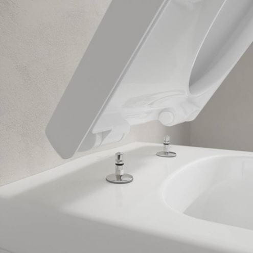 VILLEROY & BOCH ARCHITECTURA WC sedátko, SoftClosing, alpská bílá 98M9C101 Obrázek - fotka