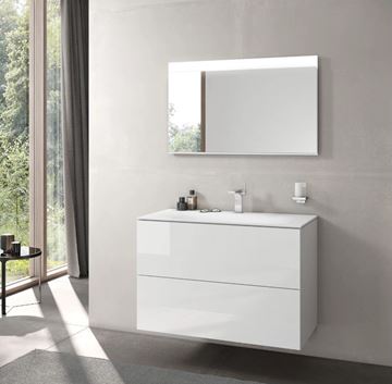 KEUCO EDITION 11 umyvadlo 105,5 cm, s otvorem pro baterii a přepadem, CleanPlus 31150311001 Obrázek - fotka