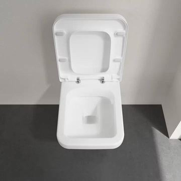 VILLEROY & BOCH ARCHITECTURA WC sedátko, SoftClosing, alpská bílá 9M58S101 Obrázek - fotka