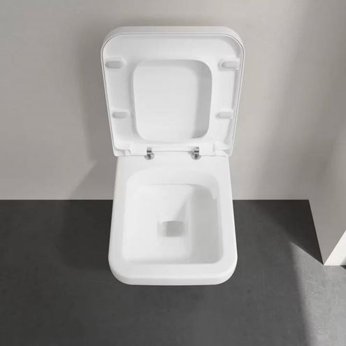 VILLEROY & BOCH ARCHITECTURA WC sedátko, SoftClosing, alpská bílá 9M58S101 Obrázek - fotka