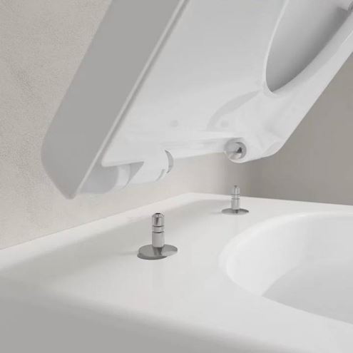 VILLEROY & BOCH ARCHITECTURA WC sedátko, SoftClosing, alpská bílá 9M83S101 Obrázek - fotka