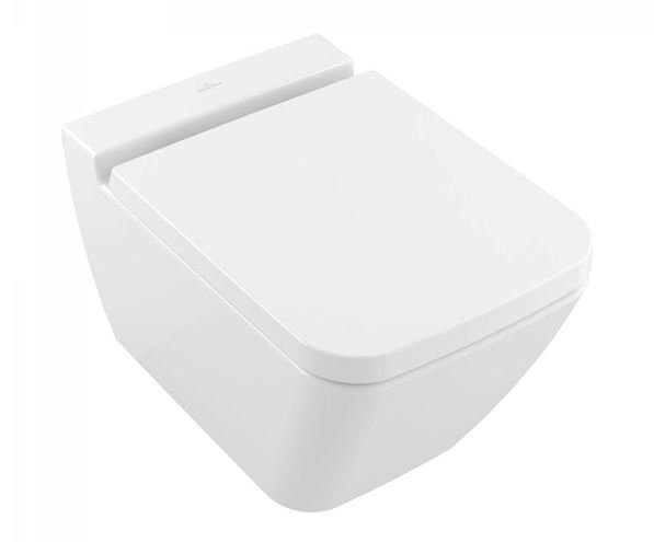 VILLEROY & BOCH FINION WC sedátko, SoftClosing, alpská bílá 9M88S1R1 Obrázek - fotka