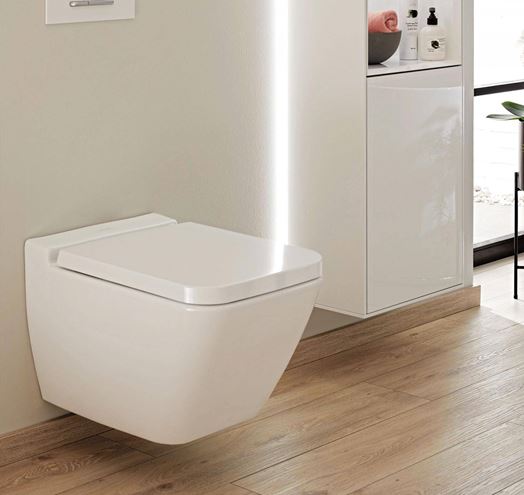 VILLEROY & BOCH FINION WC sedátko, SoftClosing, alpská bílá 9M88S1R1 Obrázek - fotka
