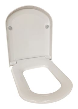 VILLEROY & BOCH SENTIQUE WC sedátko, SoftClosing, alpská bílá 98M8S101 Obrázek - fotka