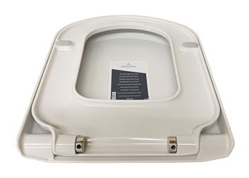 VILLEROY & BOCH SENTIQUE WC sedátko, SoftClosing, alpská bílá 98M8S101 Obrázek - fotka