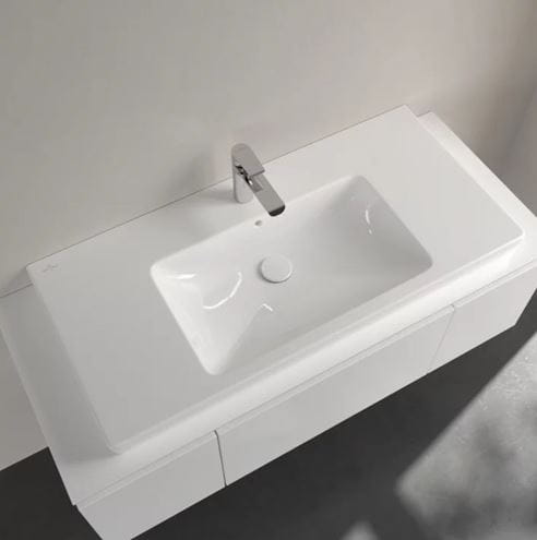 VILLEROY & BOCH SUBWAY 2.0 umyvadlo 100 cm, s otvorem pro baterii a přepadem, broušené 71751G01 Obrázek - fotka