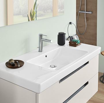 VILLEROY & BOCH SUBWAY 2.0 umyvadlo 100 cm, s otvorem pro baterii a přepadem 7175A001 Obrázek - fotka