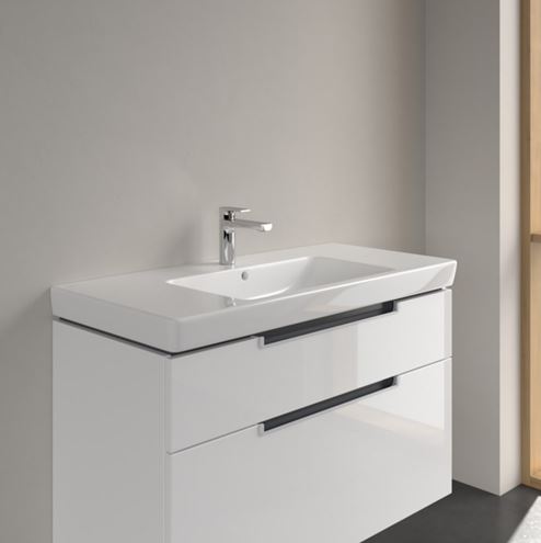 VILLEROY & BOCH SUBWAY 2.0 umyvadlo 100 cm, s otvorem pro baterii a přepadem 7175A001 Obrázek - fotka