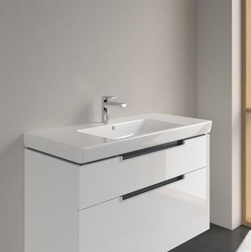 VILLEROY & BOCH SUBWAY 2.0 umyvadlo 100 cm, s otvorem pro baterii a přepadem 7175A001 Obrázek - fotka