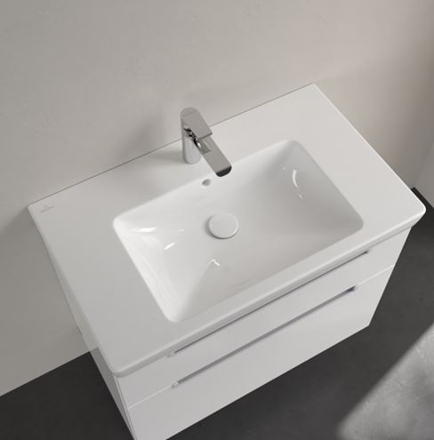 VILLEROY & BOCH SUBWAY 2.0 umyvadlo 80 cm, s otvorem pro baterii a přepadem 71758001 Obrázek - fotka