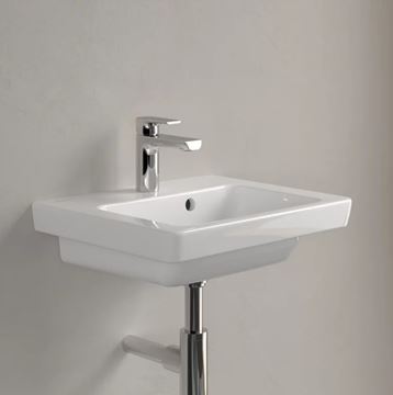 VILLEROY & BOCH SUBWAY 2.0 umývátko 45 cm, s otvorem pro baterii a přepadem 73154501 Obrázek - fotka