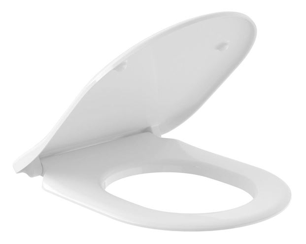 VILLEROY & BOCH SUBWAY 2.0 WC sedátko Slim, SoftClosing, alpská bílá 9M78S101 Obrázek - fotka