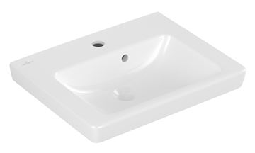 VILLEROY & BOCH SUBWAY 2.0 umyvadlo 50 cm, s otvorem pro baterii a přepadem, CeramicPlus