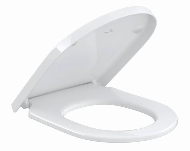 VILLEROY & BOCH SUBWAY 3.0 WC sedátko, SoftClosing, alpská bílá 8M42S101 Obrázek - fotka