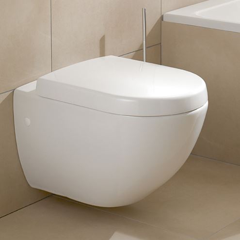 VILLEROY & BOCH SUBWAY WC sedátko, SoftClosing, alpská bílá 9M66S101 Obrázek - fotka
