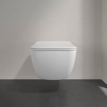 VILLEROY & BOCH VENTICELLO WC sedátko Slim Line, SoftClosing, alpská bílá 9M80S101 Obrázek - fotka