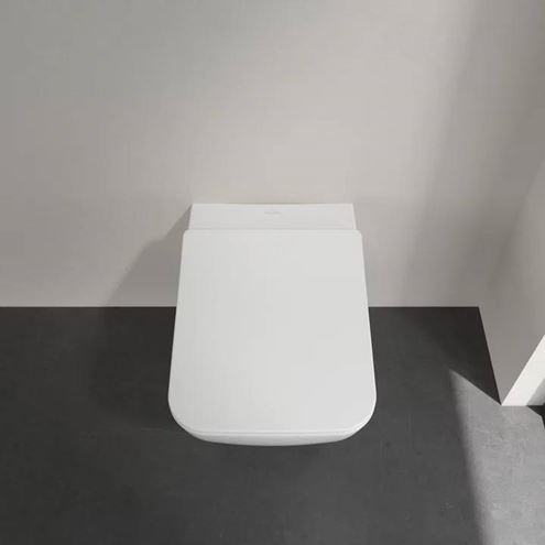 VILLEROY & BOCH VENTICELLO WC sedátko Slim Line, SoftClosing, alpská bílá 9M80S101 Obrázek - fotka