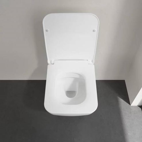 VILLEROY & BOCH VENTICELLO WC sedátko Slim Line, SoftClosing, alpská bílá 9M80S101 Obrázek - fotka