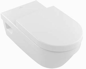 VILLEROY & BOCH VICARE WC sedátko, alpská bílá 9M51B101 Obrázek - fotka