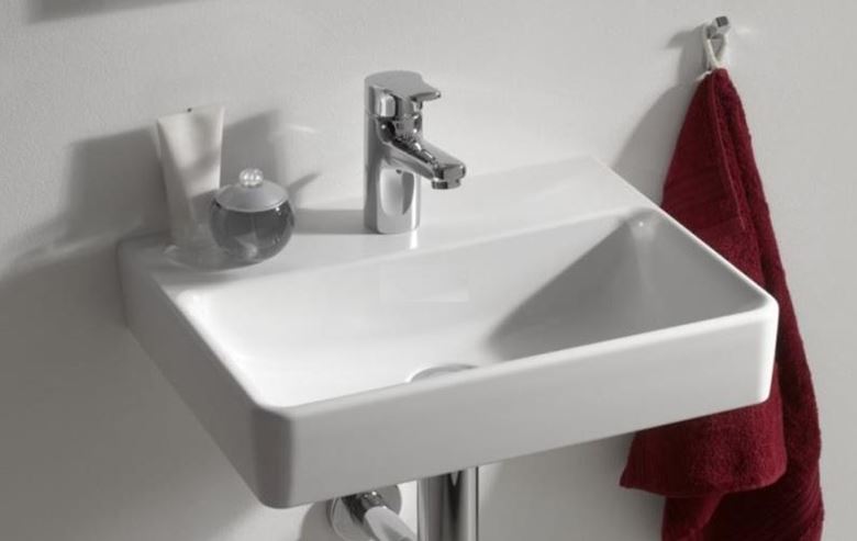 LAUFEN PRO S umyvadlo 55 cm, s otvorem pro baterii, bez přepadu H8189580001561 Obrázek - fotka