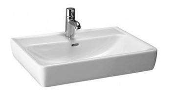 LAUFEN PRO S umyvadlo 55 cm, s otvorem pro baterii a přepadem