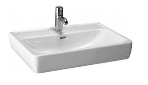 LAUFEN PRO S umyvadlo 55 cm, s otvorem pro baterii a přepadem