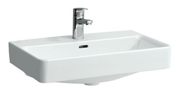 LAUFEN PRO S umyvadlo 55 cm, s otvorem pro baterii a přepadem, LCC