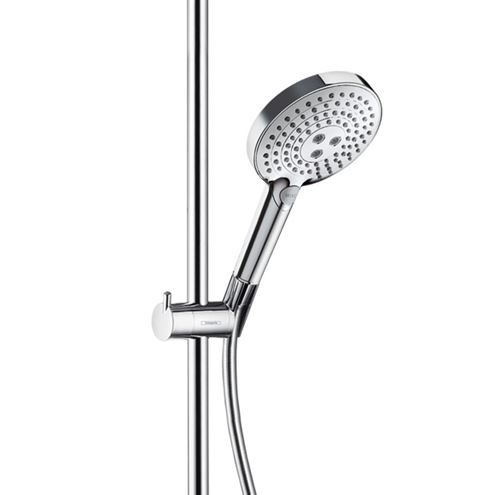 HANSGROHE RAINDANCE S SHOWERPIPE 240 vanová termostatická baterie, s horní a ruční sprchou se 3 proudy, chrom 27117000 Obrázek - fotka