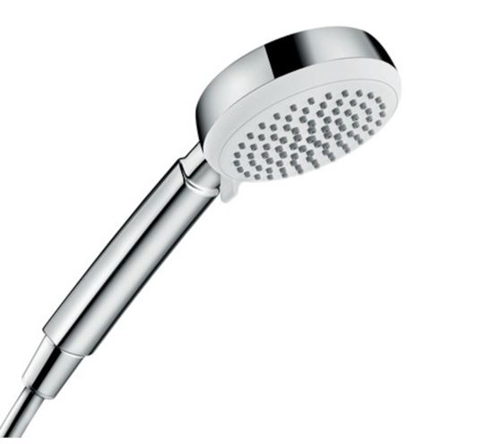 HANSGROHE CROMETTA 100 VARIO ruční sprcha pr. 100 mm, 4 proudy, EcoSmart, bílá/chrom 26827400 Obrázek - Hlavní obrázek