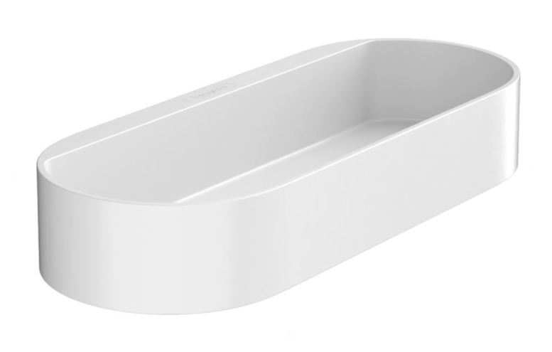 HANSGROHE WALLSTORIS police 250 mm, na lištu, bílá 27913700 Obrázek - Hlavní obrázek
