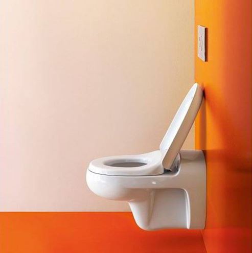 LAUFEN FLORAKIDS dětské WC sedátko, bílá H8910303000001 Obrázek - fotka