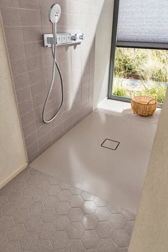 KALDEWEI CONOFLAT 781-1 sprchová vanička 80x100 cm, smaltovaná ocel, bez nosiče, Antislip 465130000001 Obrázek - fotka