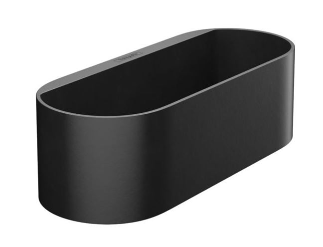 HANSGROHE WALLSTORIS police 250 mm, na lištu, matná černá 27912670 Obrázek - Hlavní obrázek