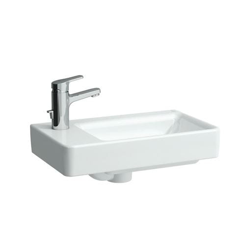LAUFEN PRO S umývátko 48 cm, s otvorem pro baterii vlevo a přepadem H8159550001041 Obrázek - Hlavní obrázek