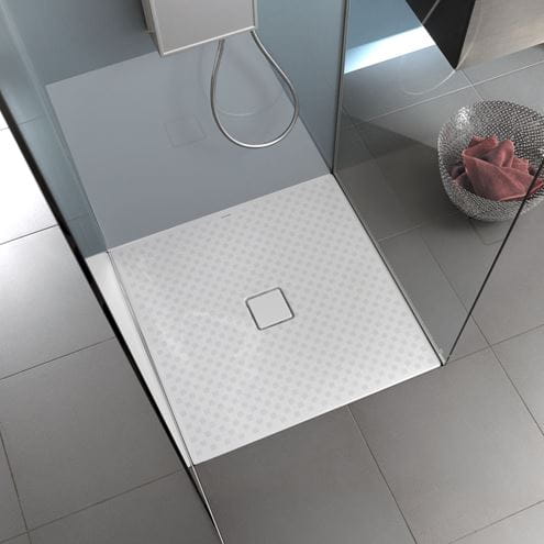 KALDEWEI CONOFLAT 790-1 sprchová vanička 120x120 cm, smaltovaná ocel, bez nosiče, celoplošný Antislip 466030020001 Obrázek - fotka