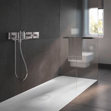 KALDEWEI CONOFLAT 793-1 sprchová vanička 100x130 cm, smaltovaná ocel, bez nosiče 466300010001 Obrázek - fotka